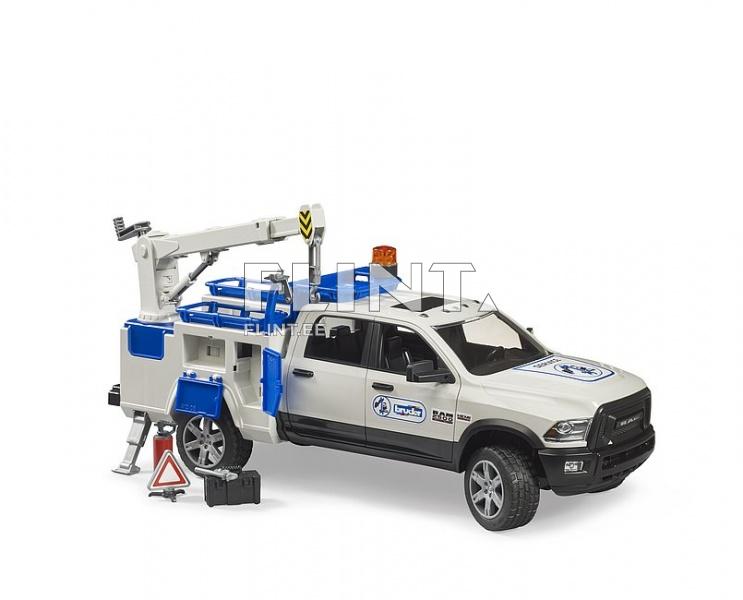 Huoltoauto Dodge Ram 2500 (44x17x18cm) Bruder Huoltoauto Dodge Ram 2500 (44x17x18cm) Bruder