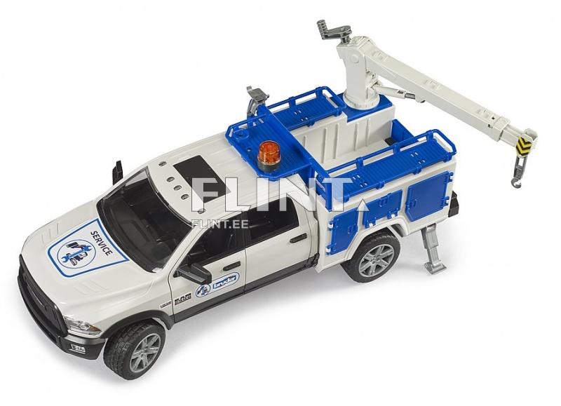 Huoltoauto Dodge Ram 2500 (44x17x18cm) Bruder Huoltoauto Dodge Ram 2500 (44x17x18cm) Bruder
