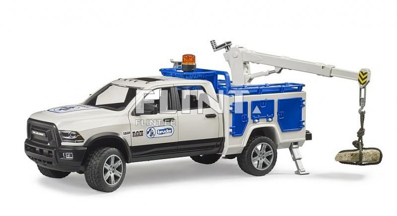 Huoltoauto Dodge Ram 2500 (44x17x18cm) Bruder Huoltoauto Dodge Ram 2500 (44x17x18cm) Bruder
