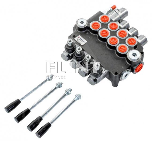 Hydr. distributor 4 sect. 80l/min