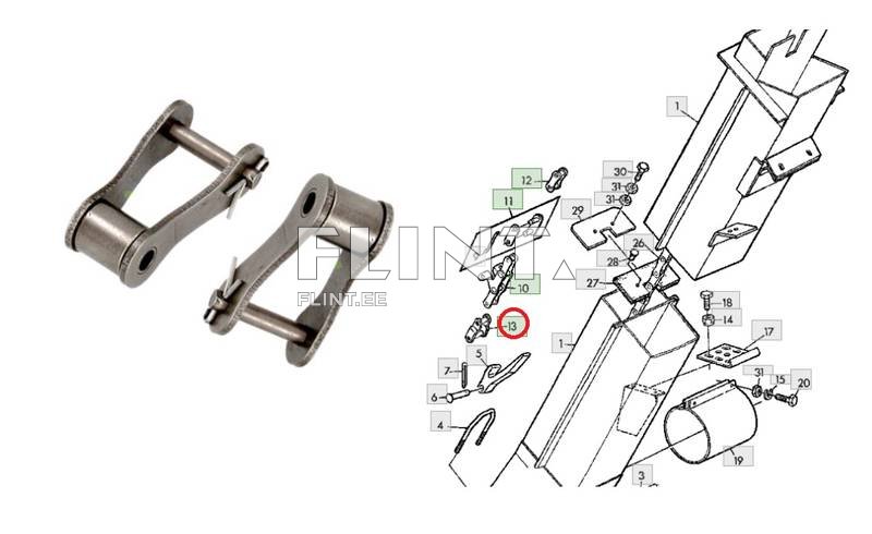 Ketilukk John Deere AL15482 (kett S51) 38.10