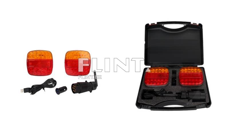 Juhtmevaba LED tagatulede komplekt 12V (magnetkinnitusega) Granit
