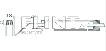 Kaaruti pii Kuhn K8011670, 57763700