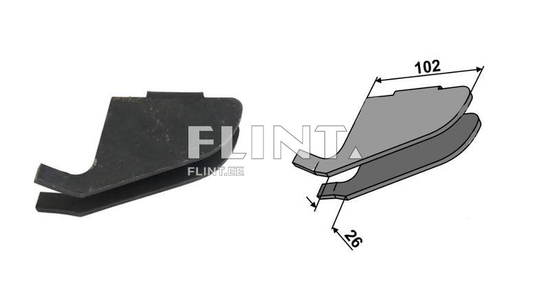 Coulter bracket Simba P11181