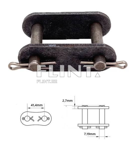 Ketjulenkki CA550 (7,19mm) (DR10130)