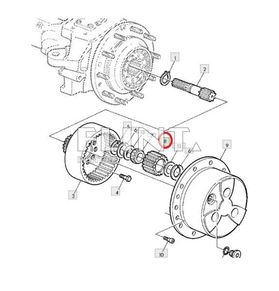 Hammasratas John Deere L152432