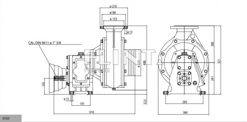 Slurry pump Elba 6500 (Battioni Pagani)
