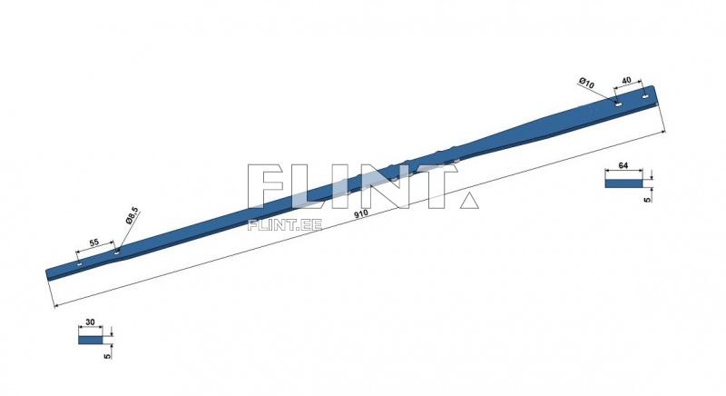 Leaf spring Bomech 11419 Leaf spring Bomech 11419