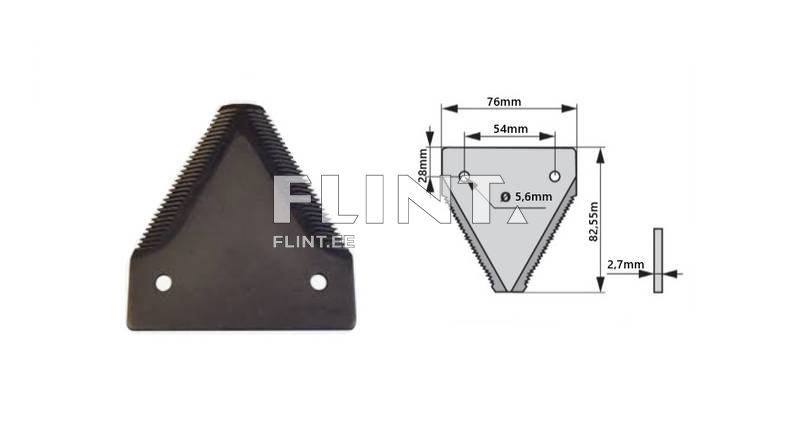 Tera MacDon 279642, K34390 (83x76x2,7mm)