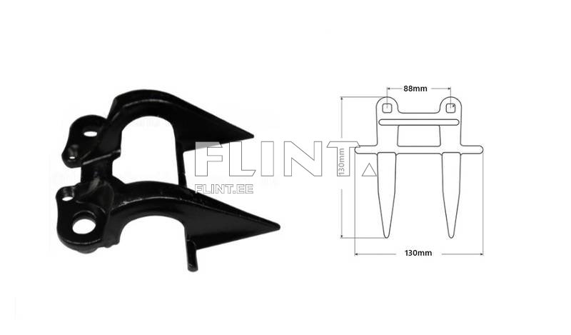 Kaksiksõrg MacDon 286331 (FD2 PLUS, D2/FM200, FD2/FM200)
