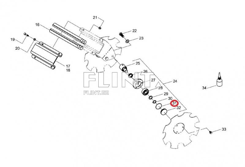 O-ring 70,0-1,5 (Horsch 00260182)