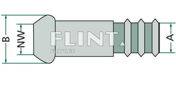 Male part with hose barb, galvanised 100x108mm (4") PERROT Male part with hose barb, galvanised 100x108mm (4") PERROT