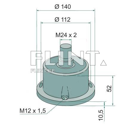 Hub Kverneland RF30701X0 (PDC Ø112mm)
