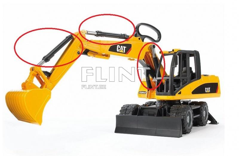 Hydraulisylinteri sarja CAT liikuvan kaivinkoneseen 42471