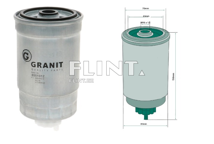 Kütusefilter SP0966 / SN 327