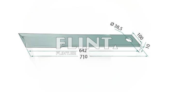 Rotary cutter counter-cut blade Schulte 401-034