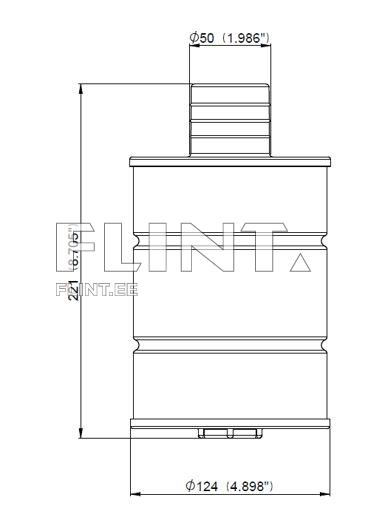 Ground strainer ARAG 306250 (for house 50mm)