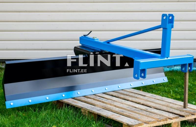 Snow plow rear hitch