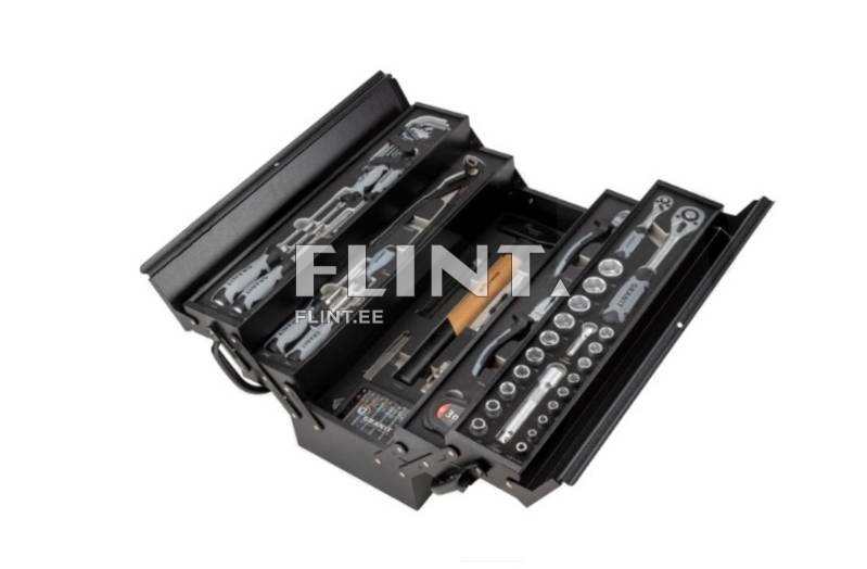 Tool box GRANIT BLACK (54 pcs)