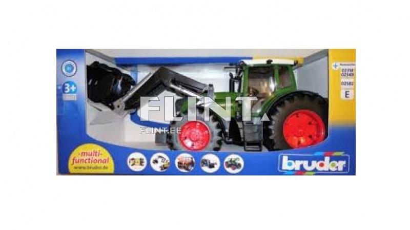 Traktori Fendt 936 Vario (44,5x17,5x20) + etukuormaaja Bruder