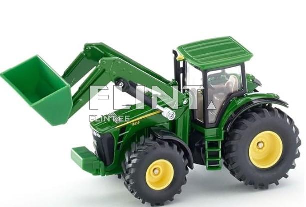 Tractor John Deere 8430 with front loader SIKU 1:50 (158x57x69mm)