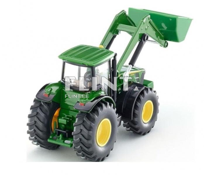 Tractor John Deere 8430 with front loader SIKU 1:50 (158x57x69mm)