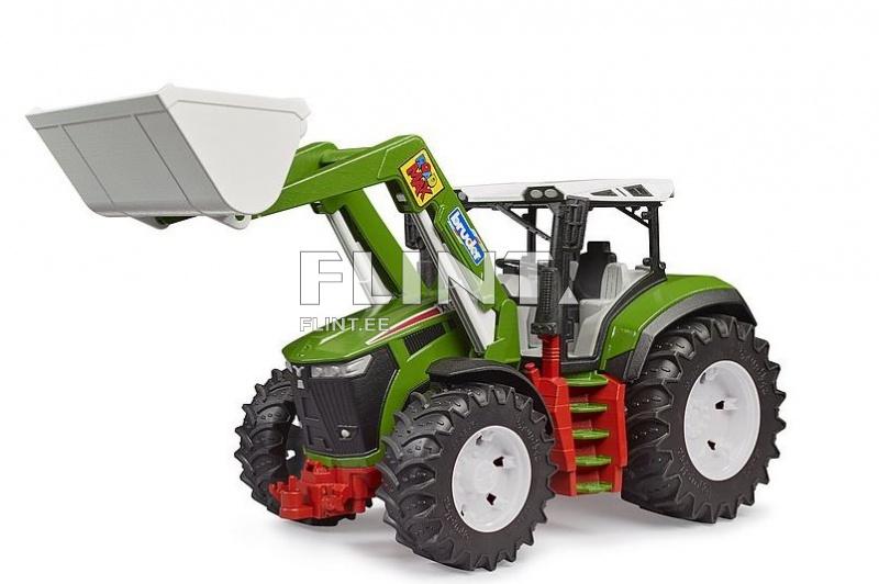 Traktori Roadmax (42x17,8x20cm) + etukuormaaja Bruder