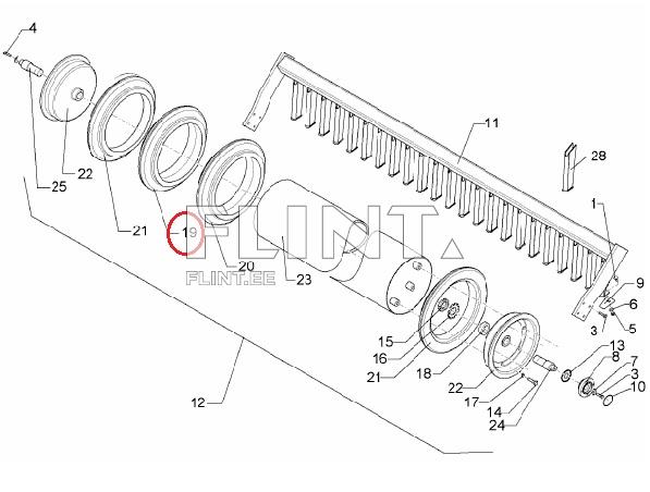 Roll (3576100) LEMKEN RUBIN Roll (3576100) LEMKEN RUBIN