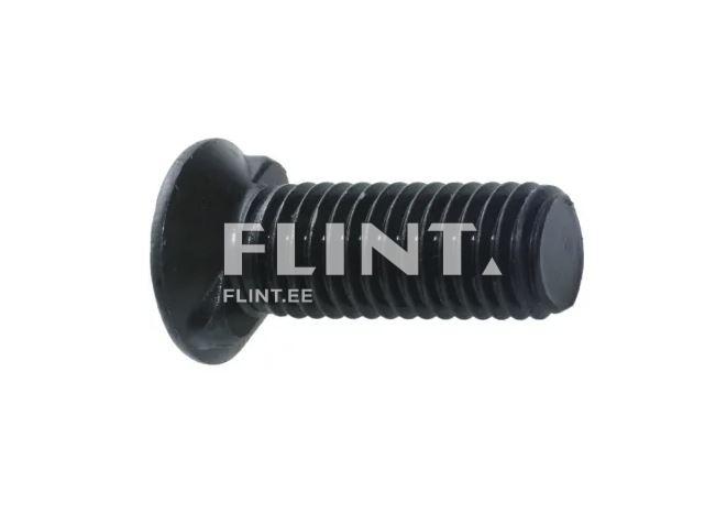 Plough bolt+nut M20x85 10,9 (w/2 noses, head 34mm)