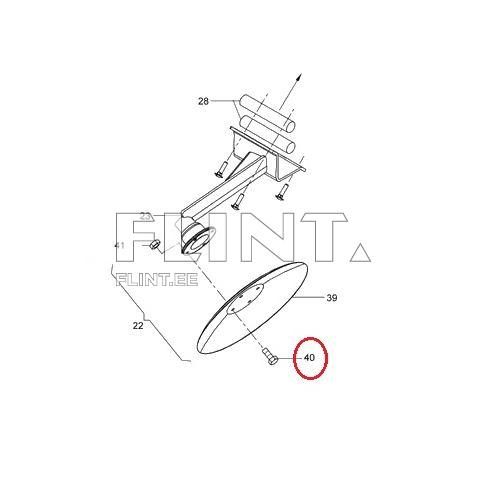 Bolt AMAZONE DD402 (DD491) M10x30 12,9