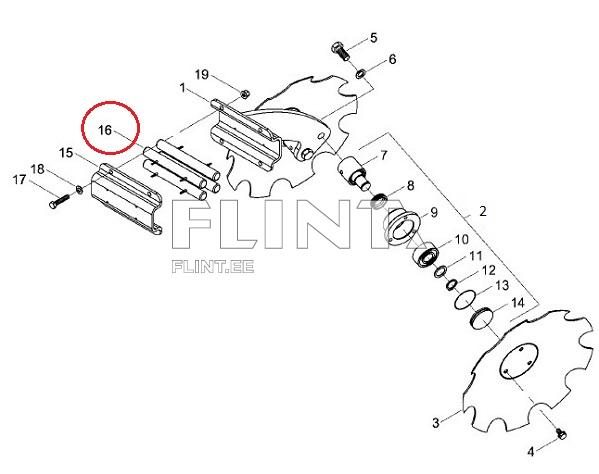 Kummileevendi HORSCH 00200167 (28x240mm)