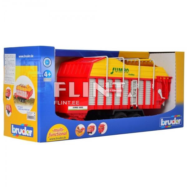 Noukinvaunu Pöttinger Jumbo 6600 (54,6x18x24,5cm) Bruder Noukinvaunu Pöttinger Jumbo 6600 (54,6x18x24,5cm) Bruder