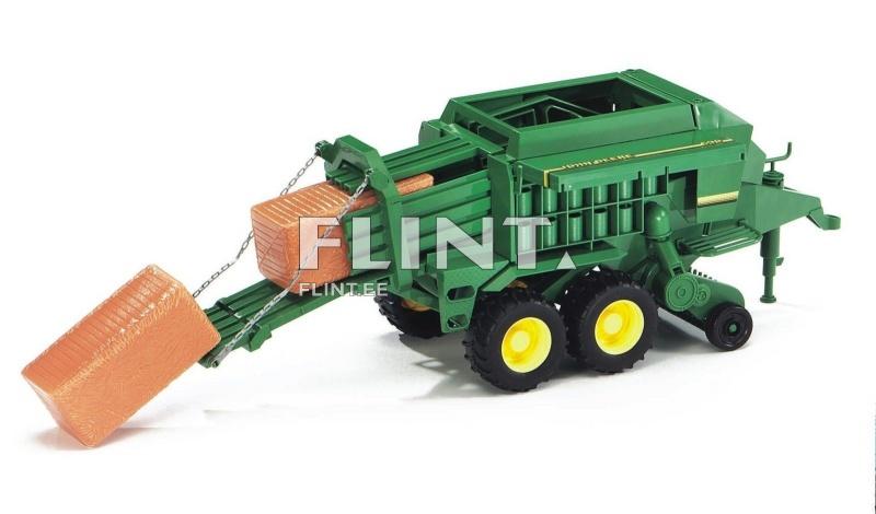Kanttipaalaaja John Deere (39x14,5x16cm) Bruder Kanttipaalaaja John Deere (39x14,5x16cm) Bruder