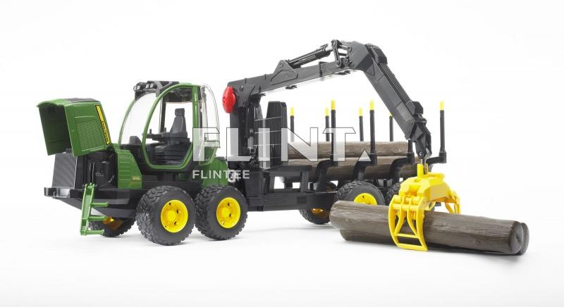 Kuormatraktori John Deere 1210E (64x16,4x22,5cm) Bruder Kuormatraktori John Deere 1210E (64x16,4x22,5cm) Bruder