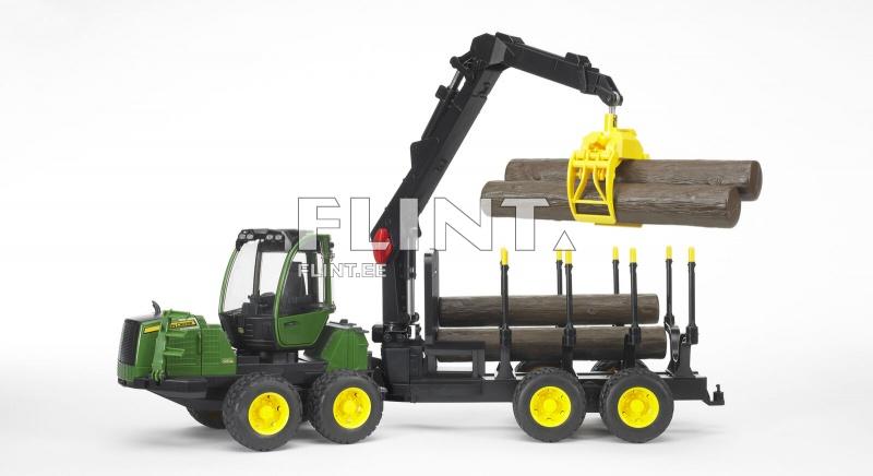 Kuormatraktori John Deere 1210E (64x16,4x22,5cm) Bruder Kuormatraktori John Deere 1210E (64x16,4x22,5cm) Bruder