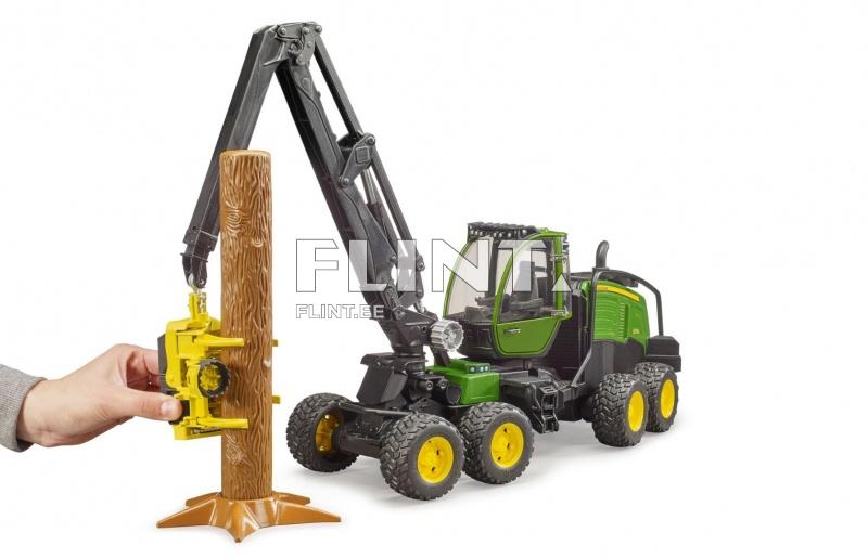 Harvesteri John Deere 1270G (50x20,3x17,3cm) Bruder Harvesteri John Deere 1270G (50x20,3x17,3cm) Bruder