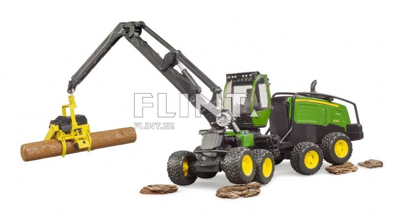 Harvesteri John Deere 1270G (50x20,3x17,3cm) Bruder Harvesteri John Deere 1270G (50x20,3x17,3cm) Bruder