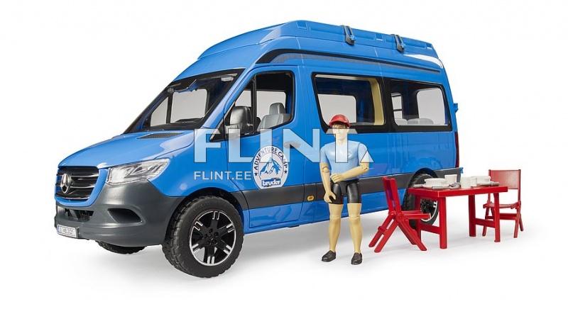 Matkailuauto MB Sprinter (43,5x16,3x20cm) Bruder Matkailuauto MB Sprinter (43,5x16,3x20cm) Bruder