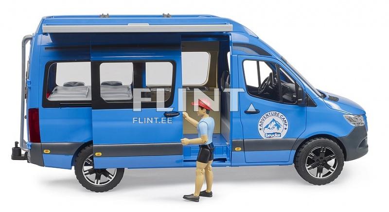Matkailuauto MB Sprinter (43,5x16,3x20cm) Bruder Matkailuauto MB Sprinter (43,5x16,3x20cm) Bruder
