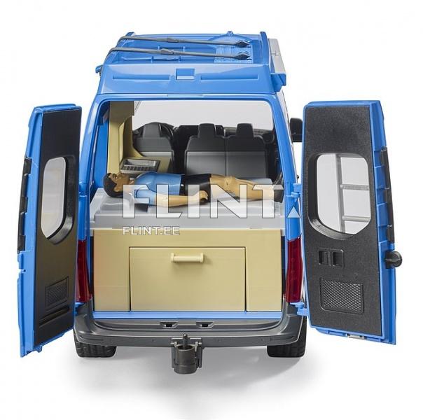 Matkailuauto MB Sprinter (43,5x16,3x20cm) Bruder Matkailuauto MB Sprinter (43,5x16,3x20cm) Bruder