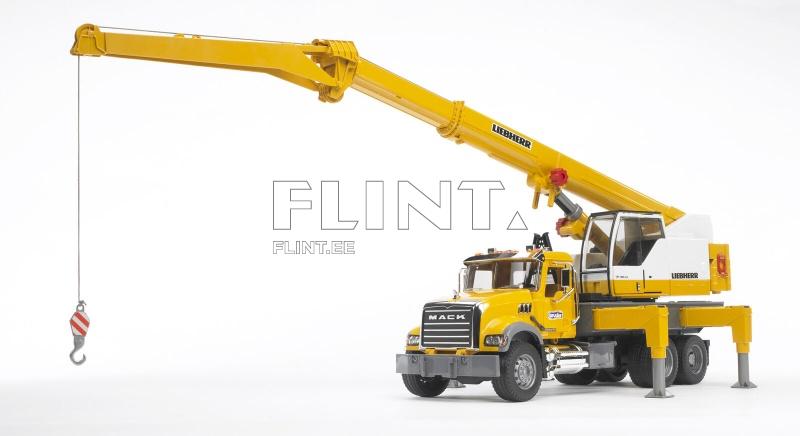 Nosturiauto MACK Granite (66x18,5x27cm) Bruder Nosturiauto MACK Granite (66x18,5x27cm) Bruder