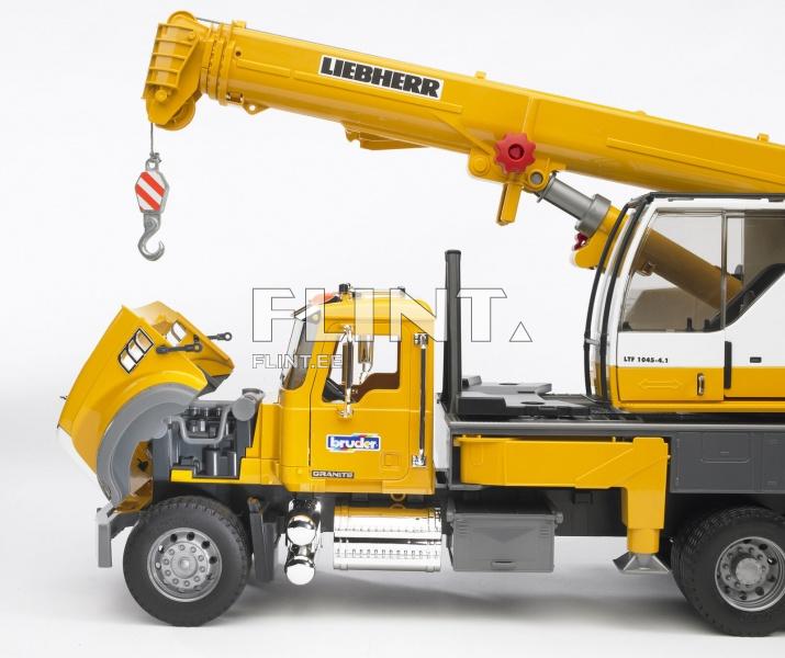 Nosturiauto MACK Granite (66x18,5x27cm) Bruder Nosturiauto MACK Granite (66x18,5x27cm) Bruder