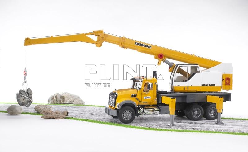 Nosturiauto MACK Granite (66x18,5x27cm) Bruder Nosturiauto MACK Granite (66x18,5x27cm) Bruder