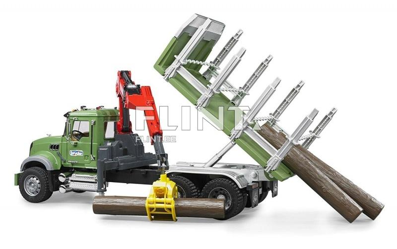 Tukkirekka MACK Granite (61x18,8x27cm) Bruder Tukkirekka MACK Granite (61x18,8x27cm) Bruder