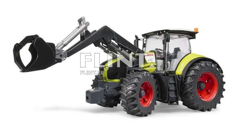 Traktori Claas Axion 950 (44,5x18x20,5cm) + etukuormaaja Bruder Traktori Claas Axion 950 (44,5x18x20,5cm) + etukuormaaja Bruder