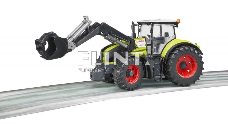 Traktori Claas Axion 950 (44,5x18x20,5cm) + etukuormaaja Bruder Traktori Claas Axion 950 (44,5x18x20,5cm) + etukuormaaja Bruder