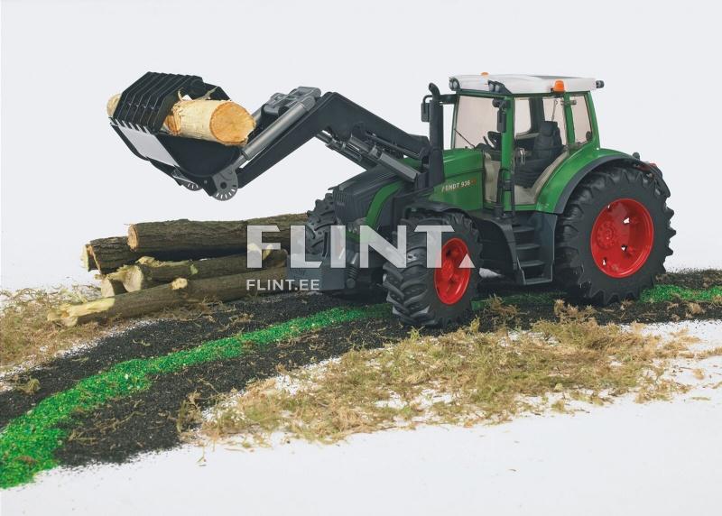 Traktori Fendt 936 Vario (44,5x17,5x20) + etukuormaaja Bruder Traktori Fendt 936 Vario (44,5x17,5x20) + etukuormaaja Bruder