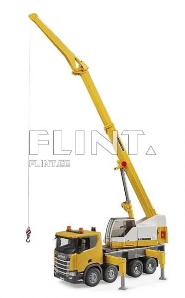 Nosturiauto Scania Super 560R (62x18,5x27cm) Bruder Nosturiauto Scania Super 560R (62x18,5x27cm) Bruder