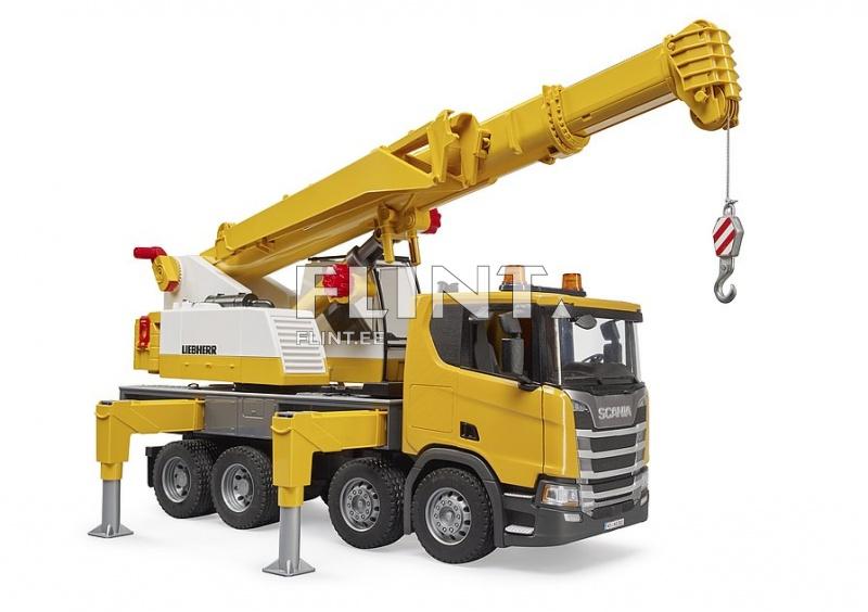 Nosturiauto Scania Super 560R (62x18,5x27cm) Bruder Nosturiauto Scania Super 560R (62x18,5x27cm) Bruder