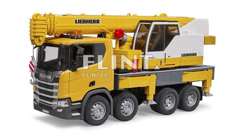 Nosturiauto Scania Super 560R (62x18,5x27cm) Bruder Nosturiauto Scania Super 560R (62x18,5x27cm) Bruder